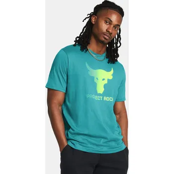 Pánské tričko Under Armour UA Pjt Rck Payoff Graphc 1383191-464 Modrá SM