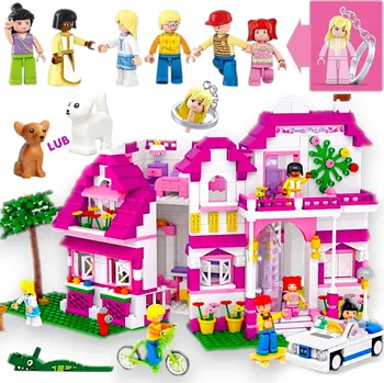 ostatní stavebnice Hotel Villa House u moře 726 dílků Rezidence snů Stavebnice + LEGO zvířátko