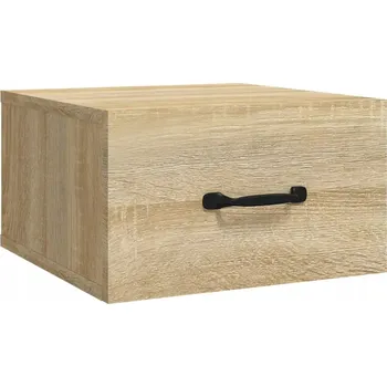 Noční stolek Závěsný noční stolek dub sonoma 35 x 35 x 20 cm