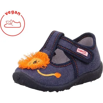 Dívčí bačkory Dětské přezůvky papučky Superfit 1-009256-8060 SPOTTY Velikost: 24