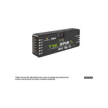 RC vybavení FrSky TW SR8