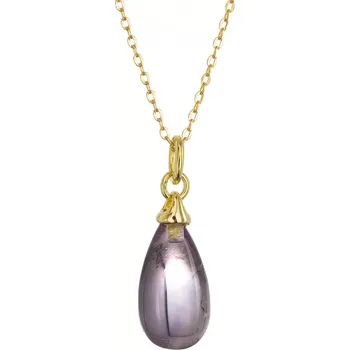 Náhrdelník Pozlacený náhrdelník s ametystem 12168.3