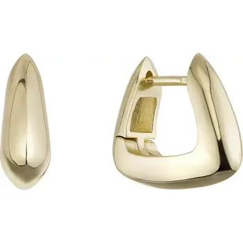 Oblečení a móda Pozlacené masivní náušnice kruhy 61155