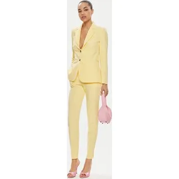 Dámské kalhoty Rinascimento Kalhoty z materiálu CFC0118281003 Žlutá Regular Fit L