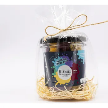 Sušená potravina Lyopotraviny s.r.o. MiXniSi do skleničky - hrušky, švestky, jablka (sušeno mrazem) + věnování Věnování: Krásný svátek