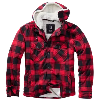 Pánské oblečení Lumberjacket bunda Brandit červená/černá - Akce Velikost: 4XL