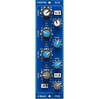 Ekvalizér Midas Parametric Equaliser 512 V2 Ekvalizér (Jako nové)