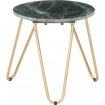 Konferenční stolek Konferenční stolek mramorový 40x40x40 cm, zelený