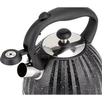 Varná konvice Elitehoff tradiční ocelová Konvice 2,5 l černá