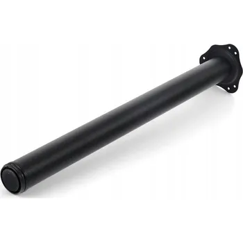 LOFTOVÁ NOHA NASTAVITELNÁ K PSACÍMU STOLU ČERNÁ 710 mm