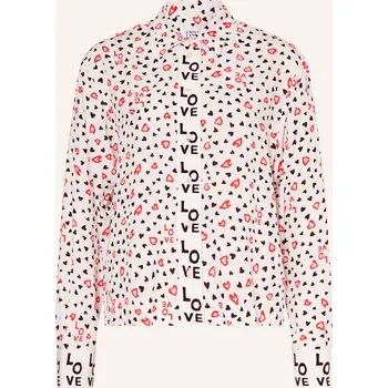 Emily Van Den Bergh Dámská Košile, bílá / červená / černá, 44