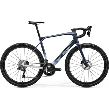 Silniční kolo MERIDA SCULTURA ENDURANCE 9000 Silk Mountain Dust Blue(White)