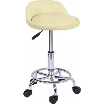 Barová židle Barová Židle FH Angel , odstíny béžové, 73 cm, umělá kůže