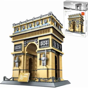 ostatní stavebnice Wange 5223 Stavební Stavebnice - Vítězný oblouk v Paříži, 1399 dílků