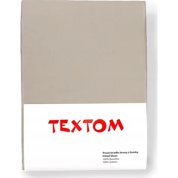 Prostěradlo Prostěradlo s gumou Textom bavlna 180 x 200 cm