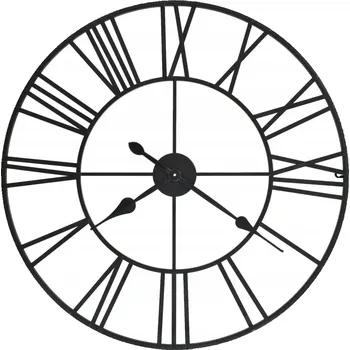 Hodiny Nástěnné hodiny retro 80 cm černé