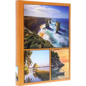 Fotoalbum FOTOALBUM NA FOTKY 10x15 - 300 FOTEK, ŠITÝ, S MÍSTEM PRO POPISKY, 3 FOTKY NA STRANU