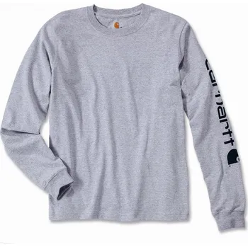 Tričko s dlouhým rukávem L Carhartt Heather Grey