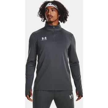 Pánské tričko Under Armour UA M's Ch. Midlayer-GRY 1379588-025 Šedá SM