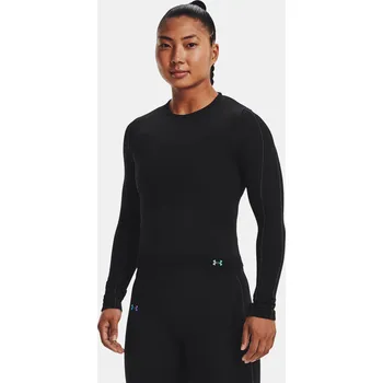 Dámské tričko Dámské tričko Under Armour UA Rush Seamless LS 1373930-001 Černá XL