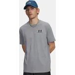 Under Armour Pánské tričko Sportstyle Left Chest Ss 1326799-036 Šedá M