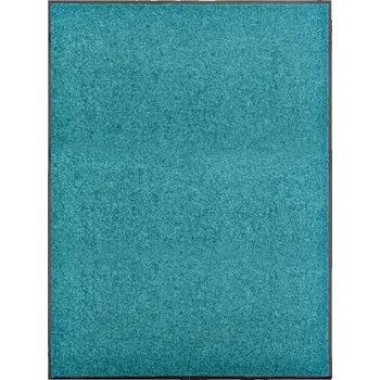 Absorpční rohožka VidaXL 120x90 cm, modrozelená, protiskluzová