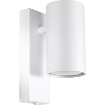 Nástěnné svítidlo Nástěnné svítidlo UTTI bílé moderní kovové do ložnice obýváku koupelny Sollux Lighting
