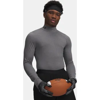 Pánské tričko Under Armour UA CG Armour Comp Mock 1366072-020 Šedá 3XL