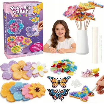 kreativní sada VELKÁ KREATIVNÍ SADA PRO VÝROBU VÁZY PRO DĚTI DÁREK DÁREK K NAROZENINÁM