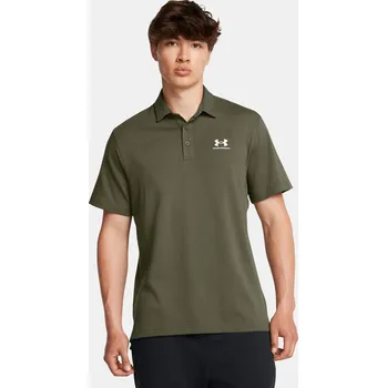 Pánské tričko Pánské tričko Under Armour UA Icon Polo 1386608-390 Zelená MD