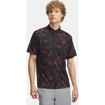 Pánská móda Pánské tričko Under Armour UA Playoff 3.0 Printed Po 1378677-013 Černá SM