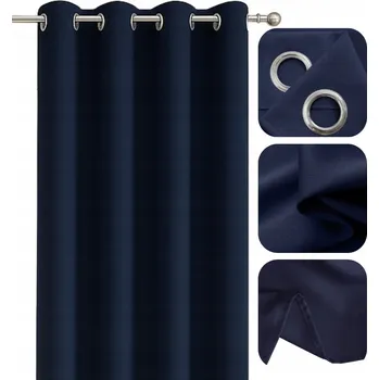 Obraz Závěs polozatemňovací s kroužky 145 cm x 240 cm