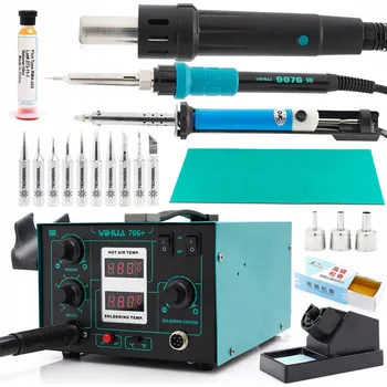 Páječka 2v1 páječka (horkovzdušná a hrotová) Yihua 640 W