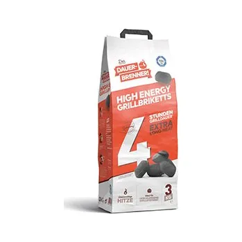 Tuhé palivo Grilovací brikety DAUERBRENNER 3 kg