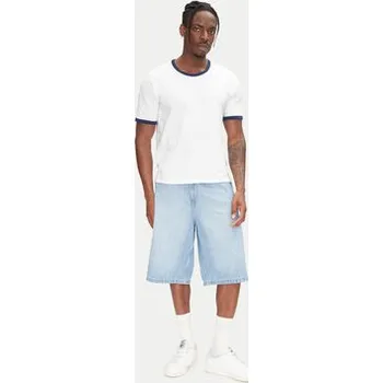 Oblečení a móda Jack & Jones T-Shirt Ringer 12277262 Bílá Regular Fit S