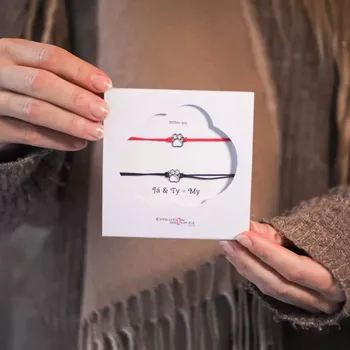 Náramek Já a Ty jsme My - OB26 tlapky