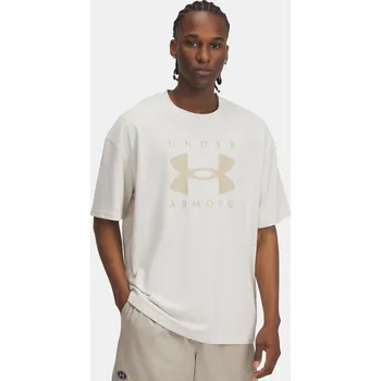 Pánské tričko Under Armour Pánské tričko UA M HW OS Branded SS 1389146-110 Bílá XL