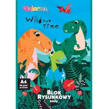 Kreslicí blok A4/20 bílý 90g Dino Colorino