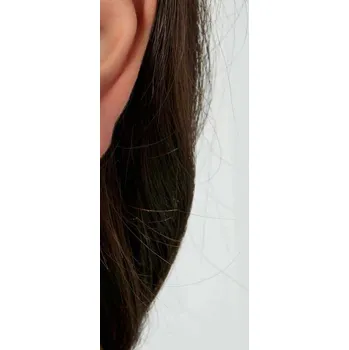 Náušnice Designové náušnice s krystaly a kamenem, z pozlacené oceli, č. 1506 - Zelená