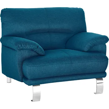 Křeslo Modré křeslo Castillo 112 x 87 x 89 100% polyester, kov