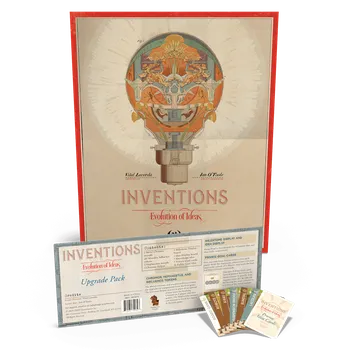 Desková hra TLAMA games Inventions: Evolution of Ideas CZ/EN (+ Kickstarter upgrade pack a Promo pack) - osobní odběr v Olomouci
