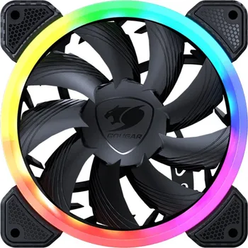 Počítačové chlazení Cougar gaming COUGAR ventilátor VORTEX VK 120 ARGB 120mm hydro dynamic bearings, lightning & power management, CF-VK12HB-RGB