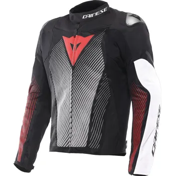 Moto oblečení DAINESE VENTAR AIR TEX JACKET BLACK/WHITE/RED - 50