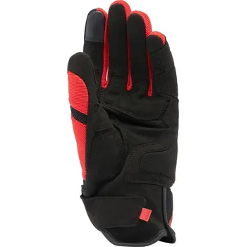 Sport DAINESE MIG 3 AIR TEX GLOVES # BLACK/RED-LAVA - XXXL