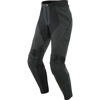 Moto oblečení DAINESE PONY 3 LADY LEATHER PANTS # BLACK-MATT - 54