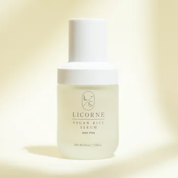 Pleťové sérum LICORNE - Vegan Rice Serum - Veganské rýžové sérum - 45 ml