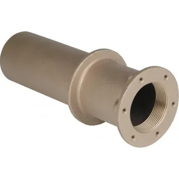 Průchod stěnou pro keramické a fóliové bazény–2“ x 2“, délka 240 mm.