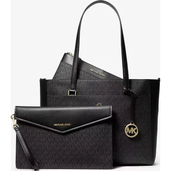 MICHAEL KORS dámská kabelka velká a crossbody 3v1 Maisie černá