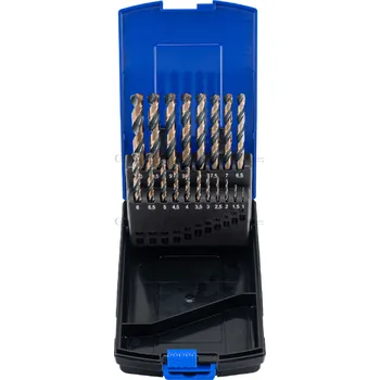 Příslušenství k vrtačce Condor Sada spirálových vrtáků, HSS-G, 19 ks