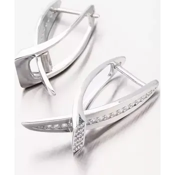 Náušnice Dámské náušnice stříbro 925 zirkon PKL-2209